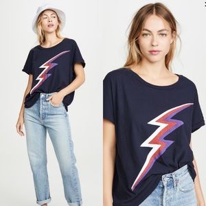 SUNDRY Lightning Bolt Shirt NWT